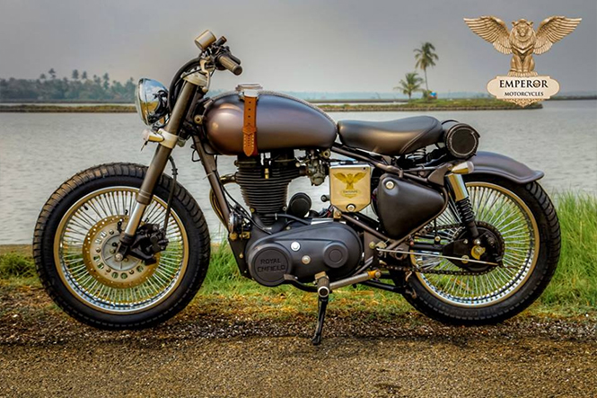 1978 Royal Enfield as Retro-Naut