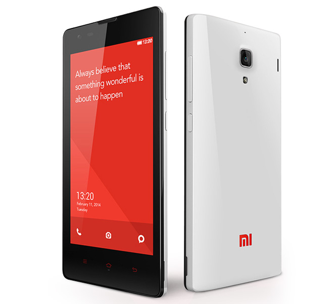 Xiaomi Redmi 1S Front View