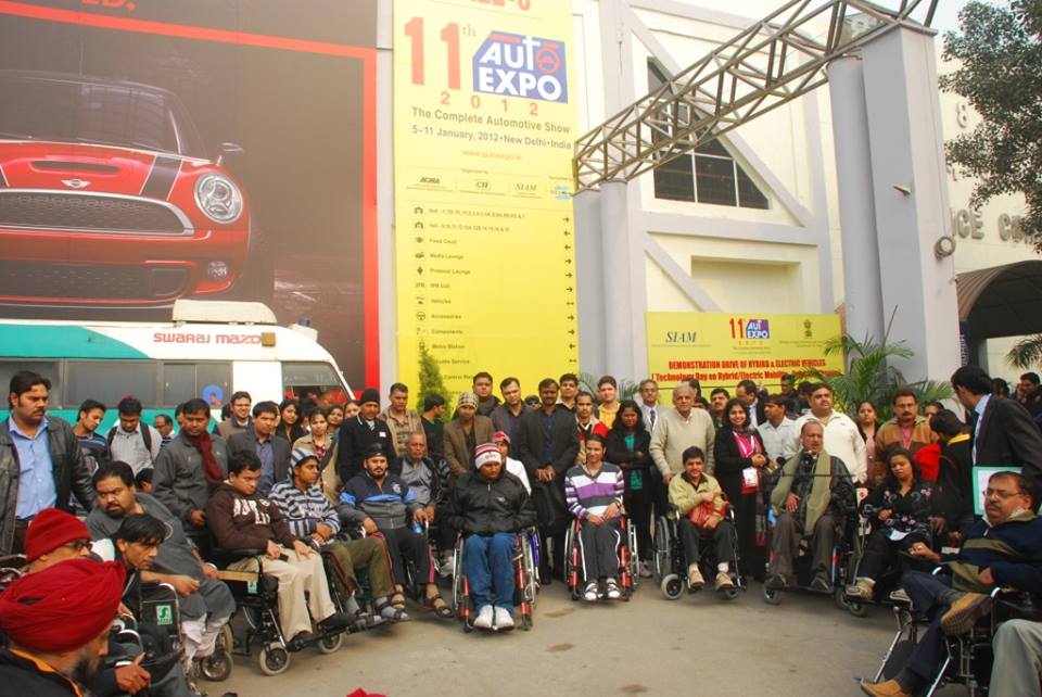 2012 Delhi Auto Expo Crowd