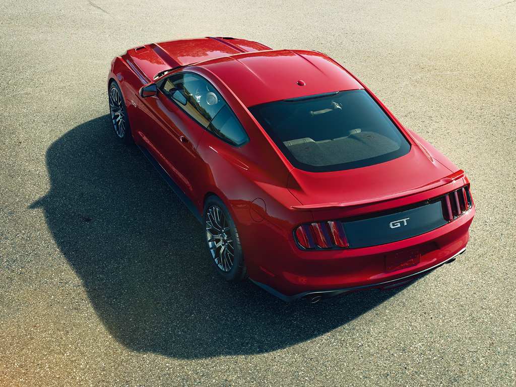 Ford Mustang Top View Ford Mustang Top View