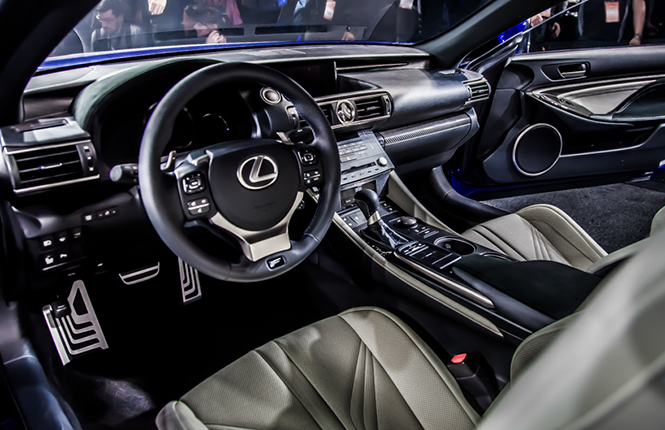 Lexus RC-F Coupe 2015 Interiors