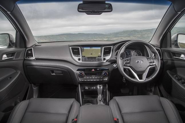Next Generation 2016 Hyundai Tucson SUV India Interior Dashboard Profile