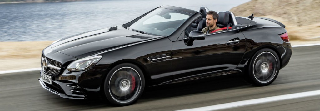 Mercedes-Benz AMG SLC 43 on track ï¿½