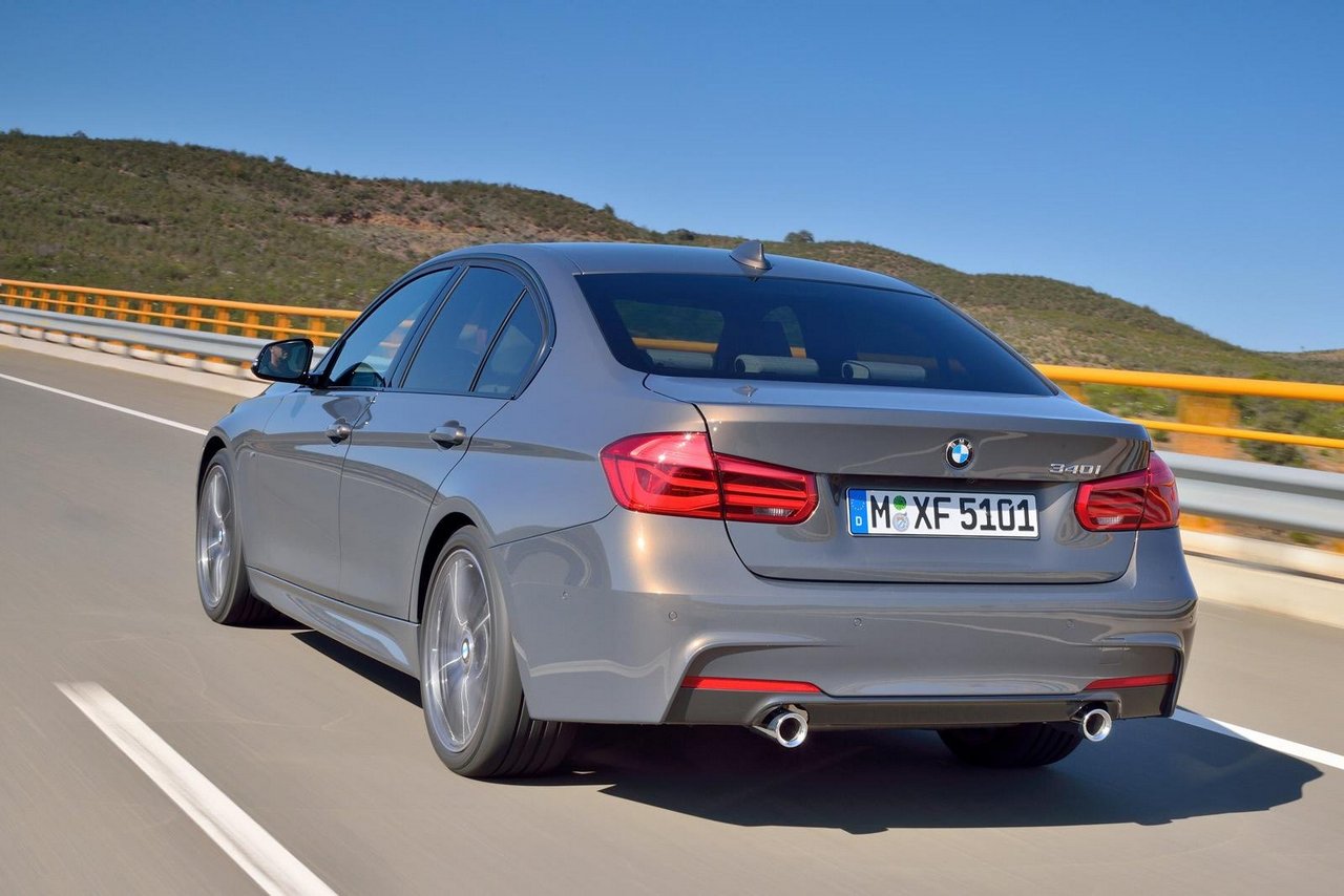 BMW 3 Series Facelift Rear End