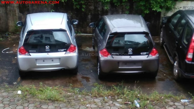 2016 Honda Brio Facelift at the rear