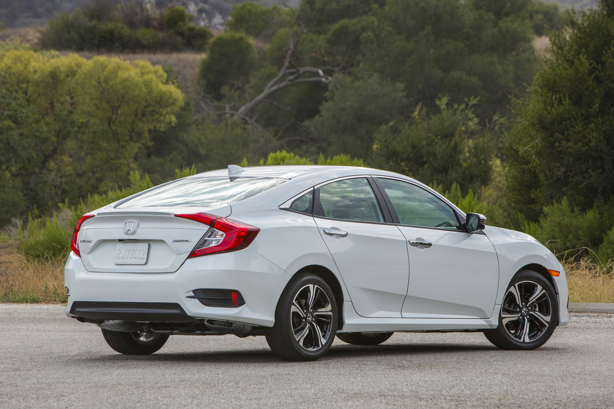 2016 Honda Civic Rear Profile