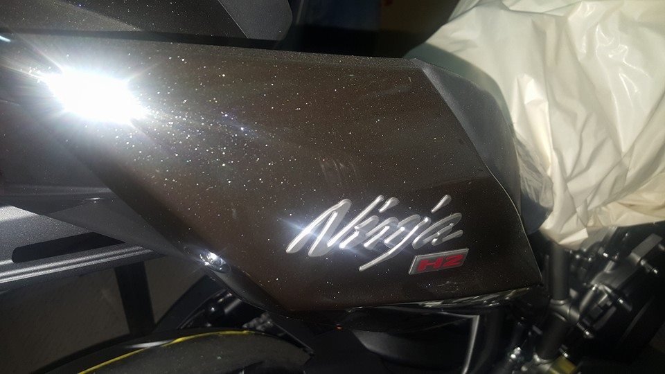 2016 Ninja H2 mirror coated spark black