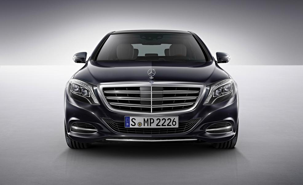 Mercedes Maybach S600 Guard Front