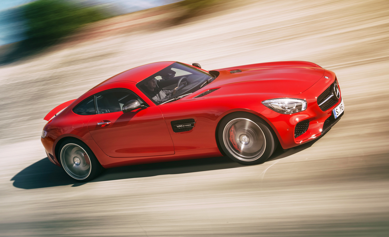 2016 Mercedes AMG GT S in motion
