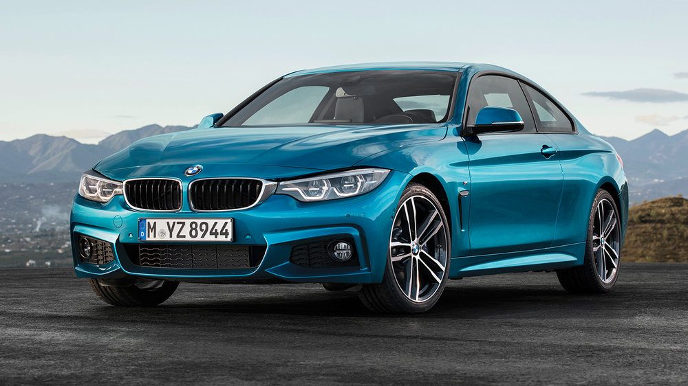 2017 Facelift BMW 4-Series Unveiled Front Side Profile 