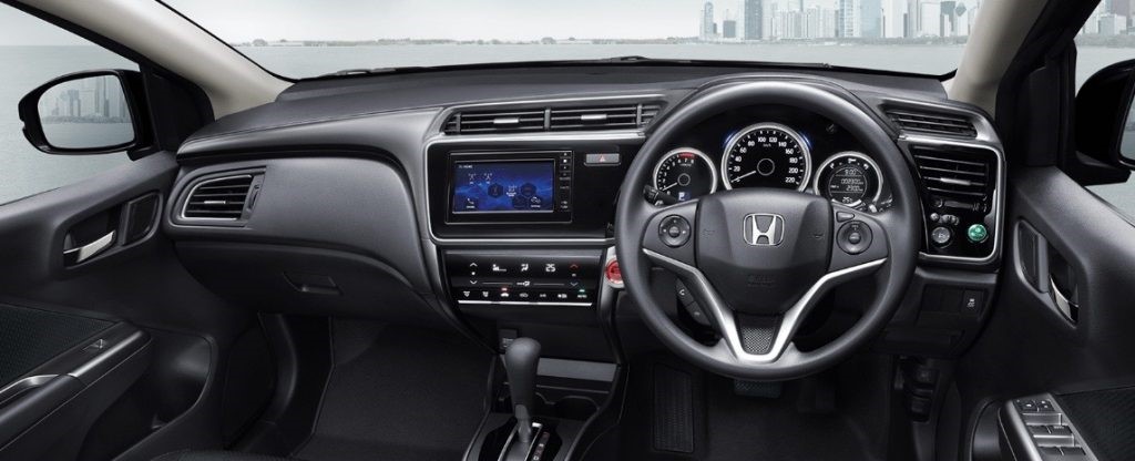 2017 Honda City Facelift Interior Dashboard Profile