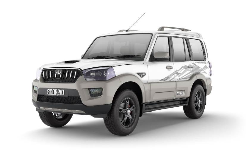 2017 Mahindra Scorpio Adventure Edition Launched in India front side profile