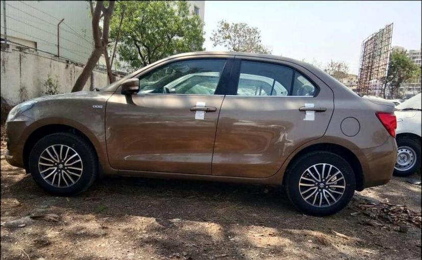 2017 Maruti Suzuki Dzire Started Arriving at Dealerships Side Profile