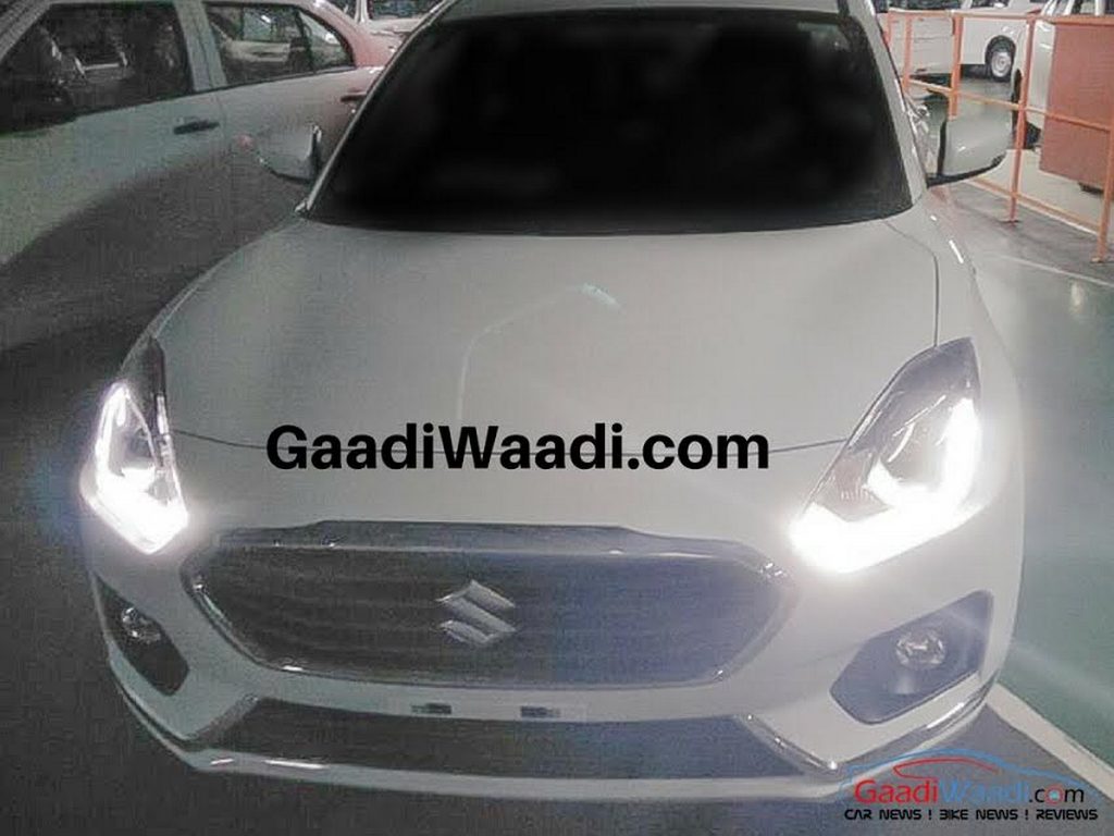 2017 Maruti Suzuki Swift Dzire to be Launched on This May 25 Front Fascia