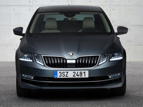 2017 Skoda Octavia Facelift India Front Fascia