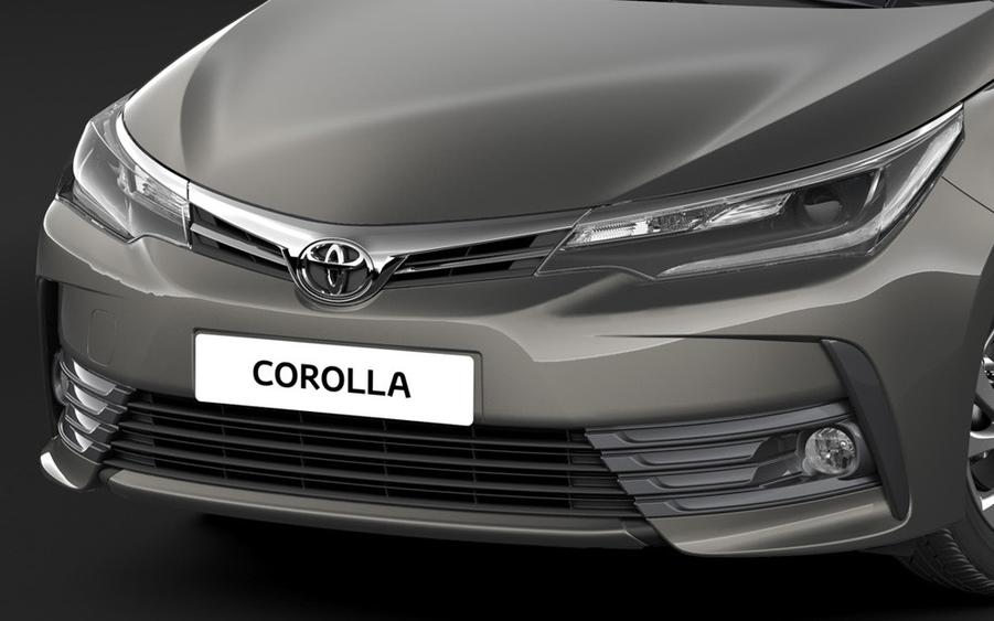 2017 Toyota Corolla Altis Facelift India Front Fascia