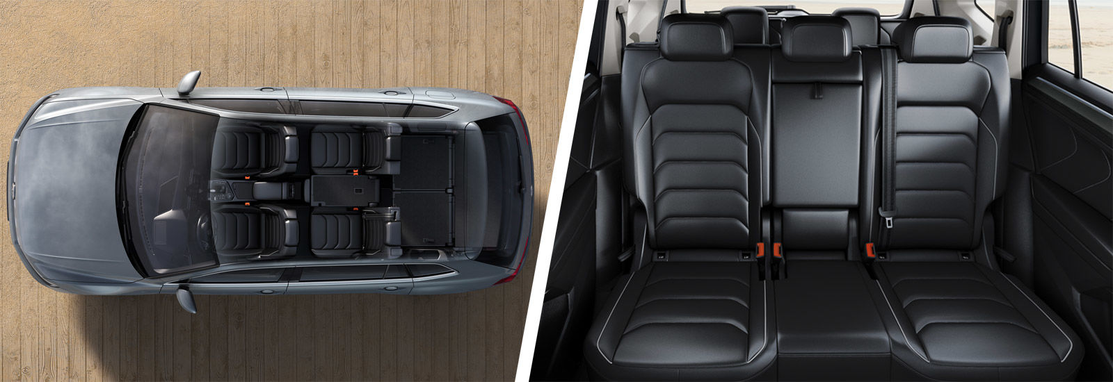 2017 VW Tiguan Allspace Extended Wheelbase Side Rear Profile