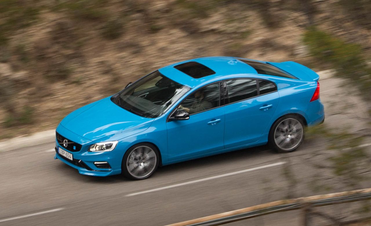 2017 Volvo S60 Polestar Launched in India Top Side View