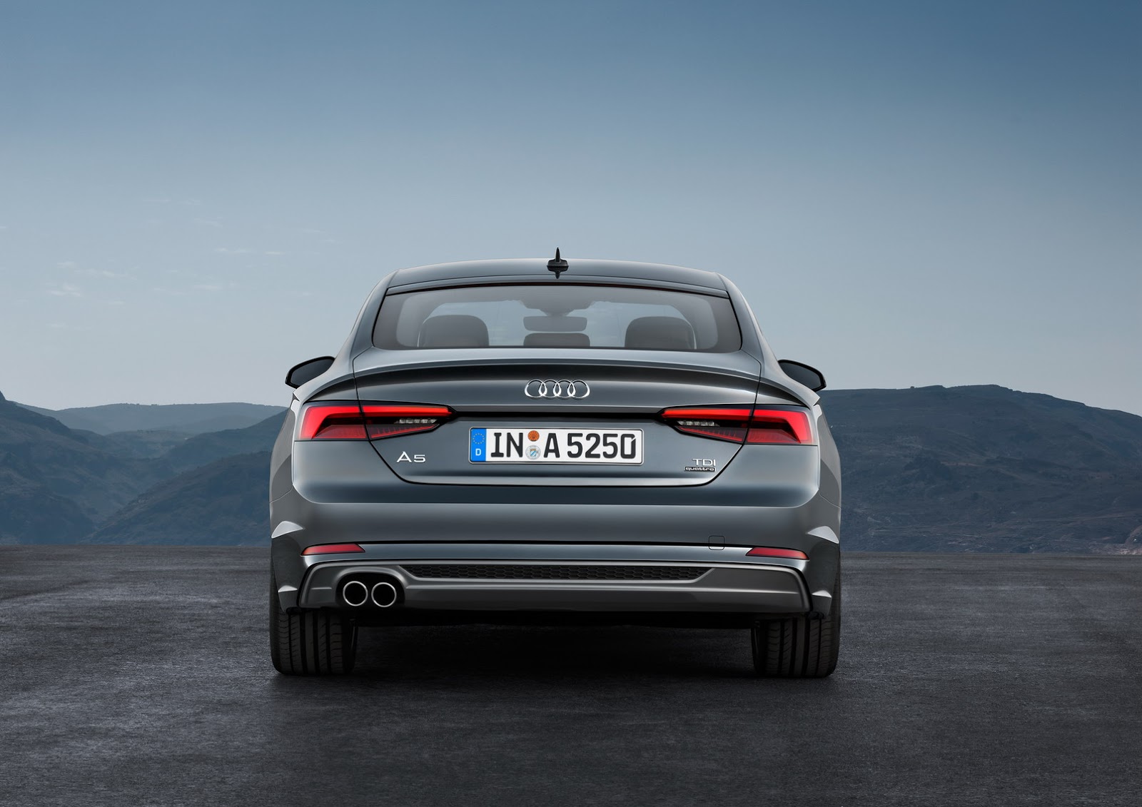 Audi S5 Sportback at the rear End
