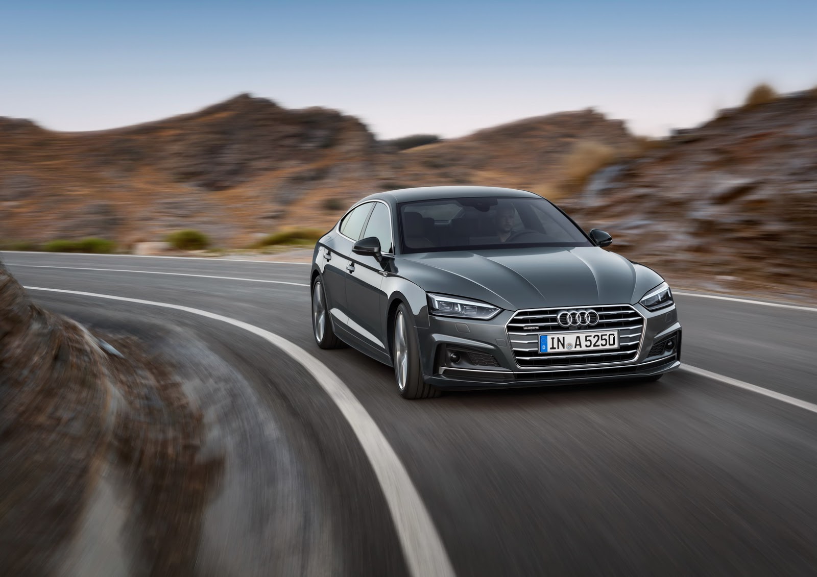 2017 Audi S5 Sportback at the front end