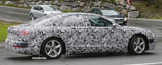 Next Generation Audi A8 Spotted testing on the roads