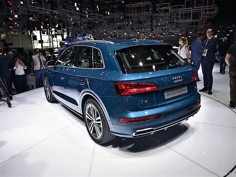 2017 Audi Q5 rear three quarters