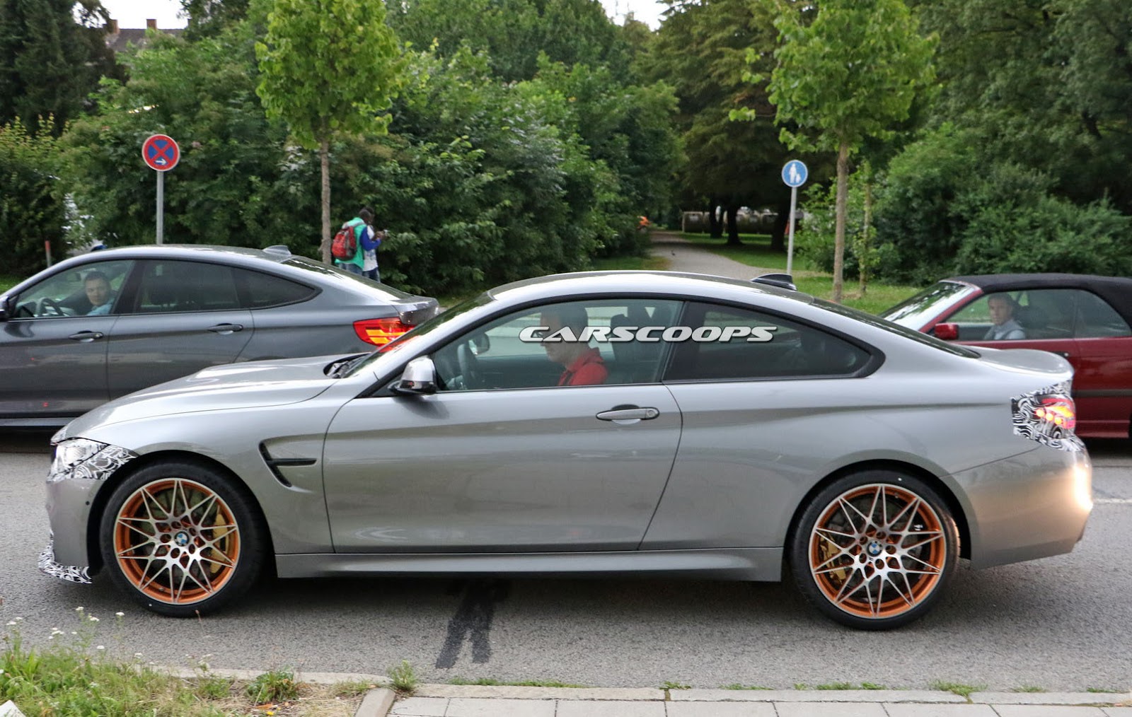 2017 BMW M4 Coupe Facelift Side Profile