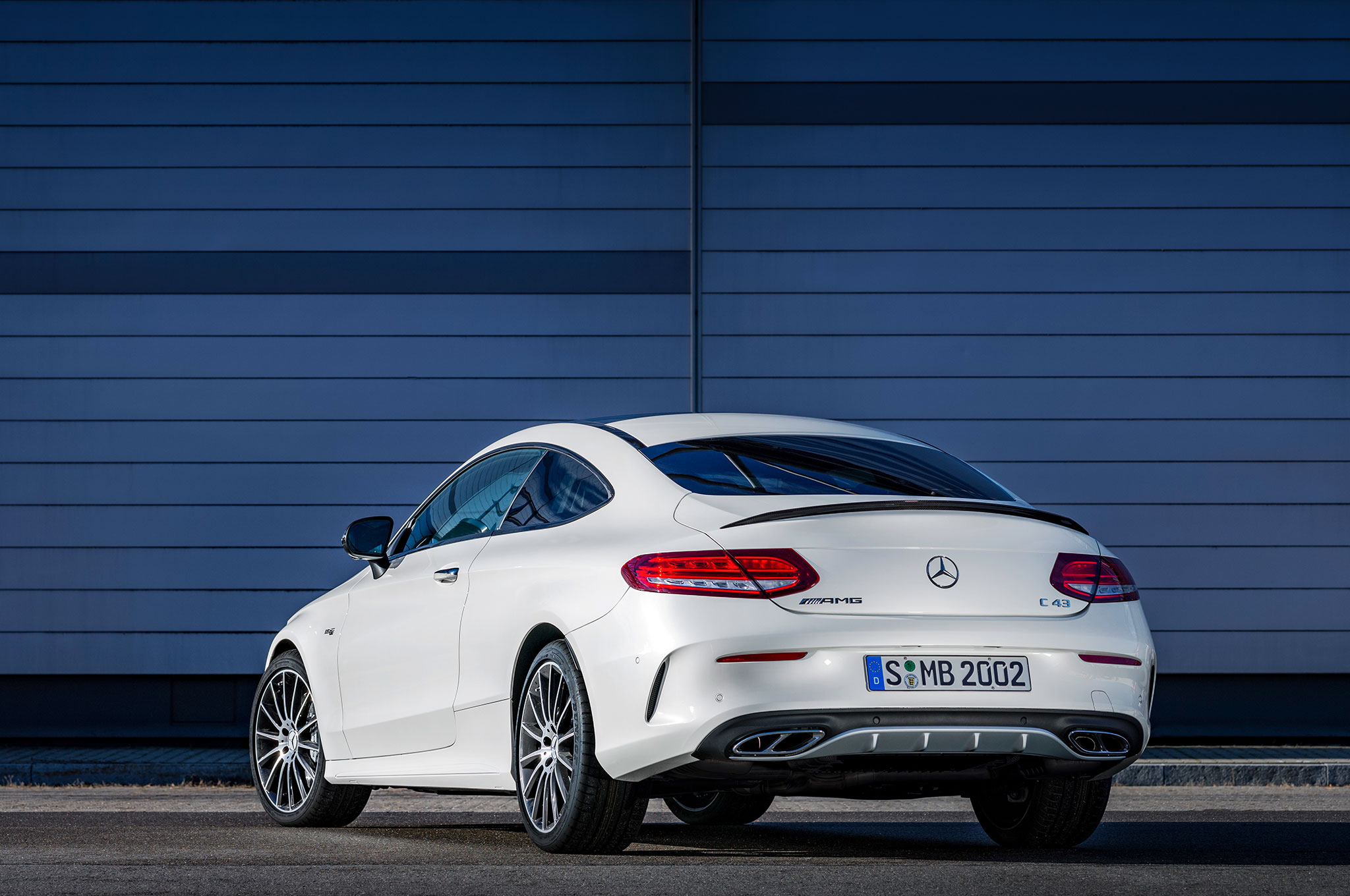 Mercedes-Benz C43 Coupe rear