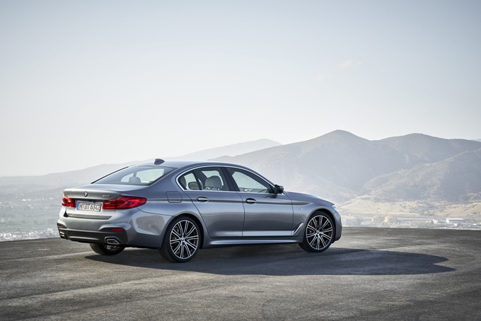 BMW 5 Series sedan exterior