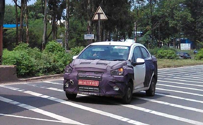 Chevrolet Beat Essentia Spied Testing 