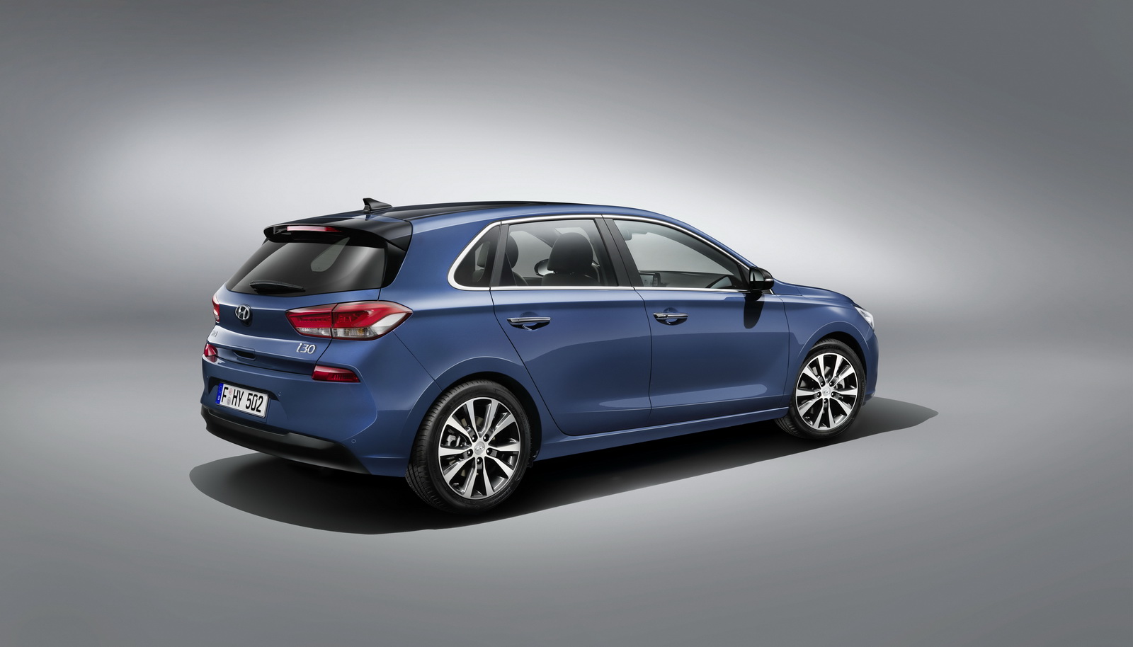  All new 2017 Hyundai i30 Rear Profile