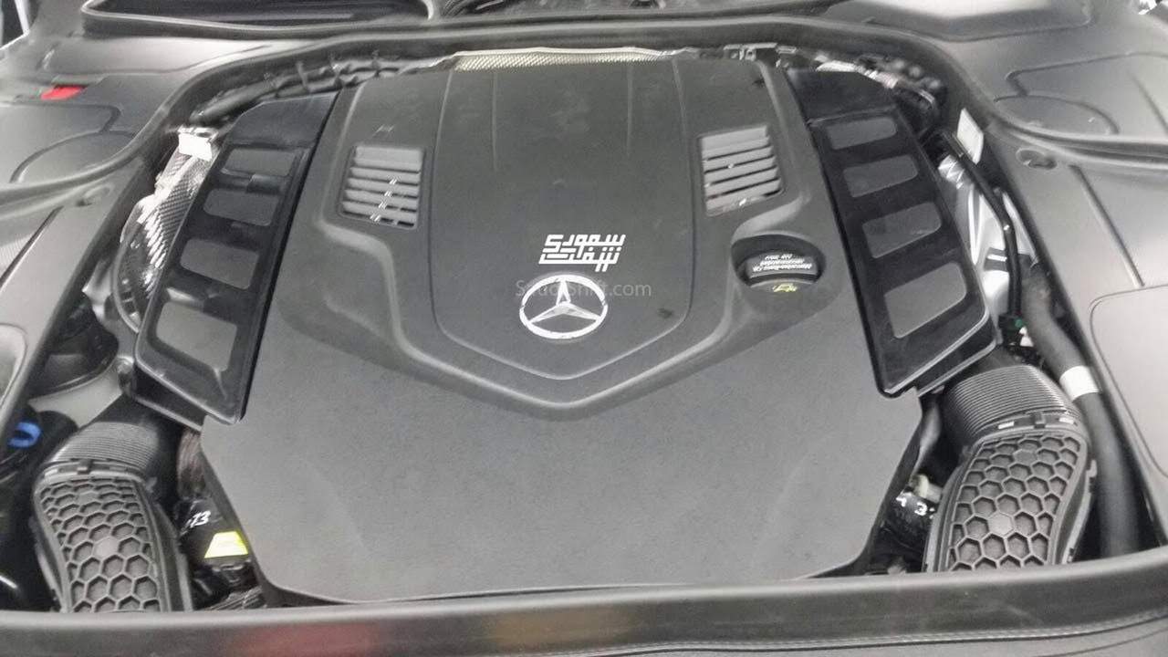 2018 Mercedes-Benz S-Class Leaked Image Under the Hood Engine