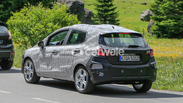 Ford Fiesta caught on camera in Europe