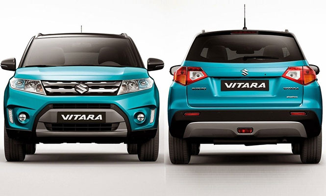 2018 Suzuki Grand Vitara Front and Back Image
