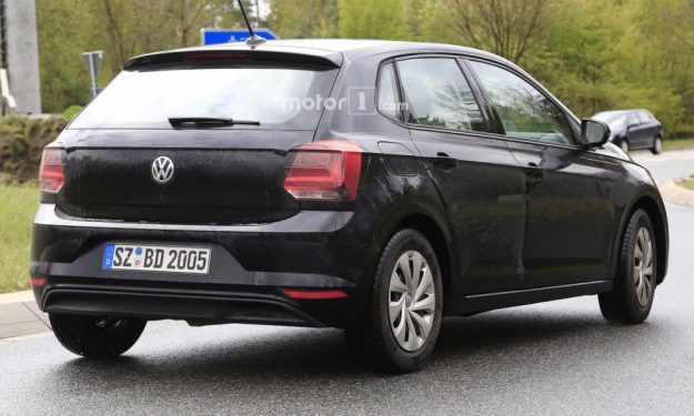 2018 VW Polo from rear end