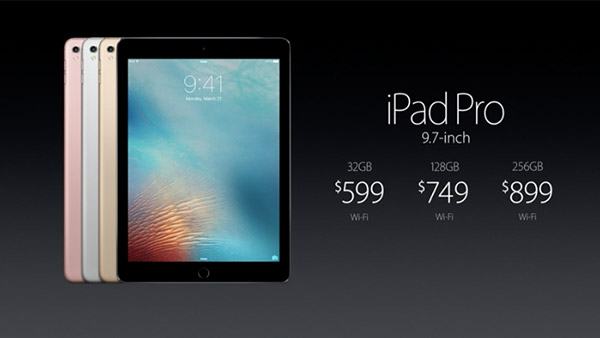 iPad Pro price rate for different variants