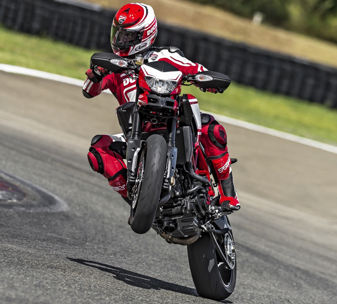 Ducati Hypermotard SP with new paint scheme