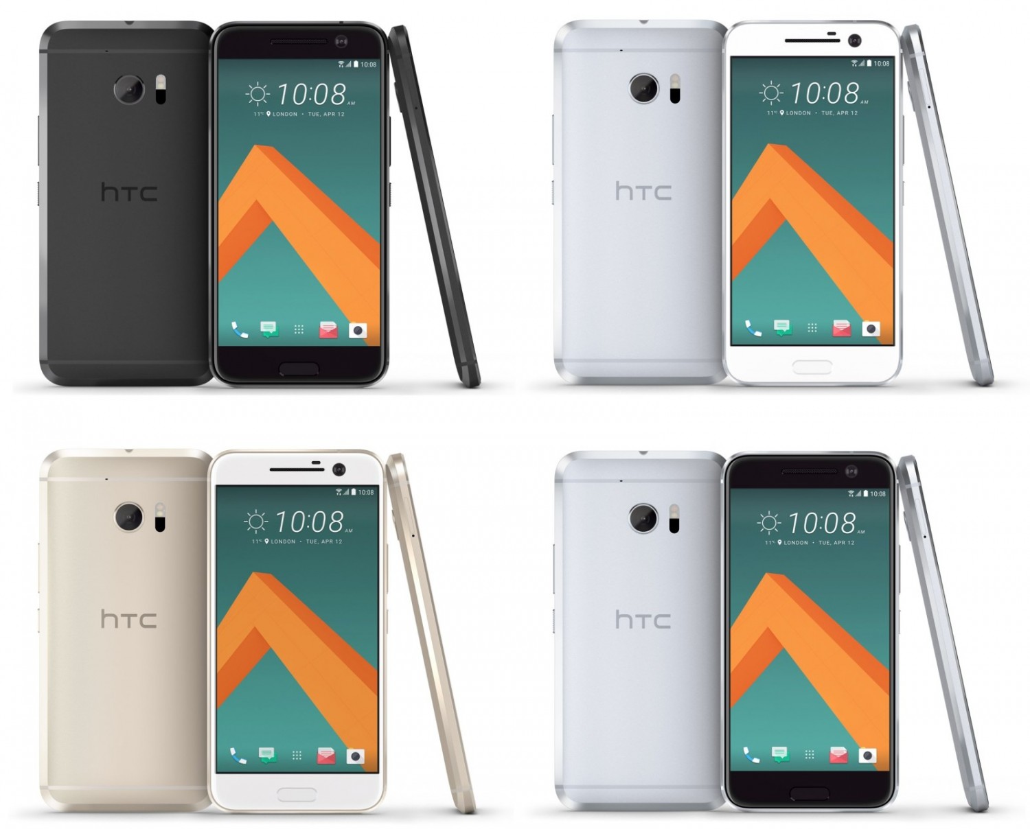 HTC 10 with 5.2-inch Quad HD Super LCD display 