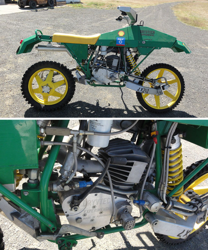 The 2x2x2 Dryvtech Motorbike from Drysdale is available on ebay for bid