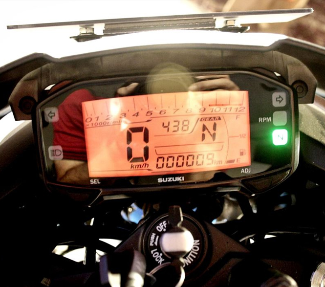Suzuki Gixxer Digital Meter