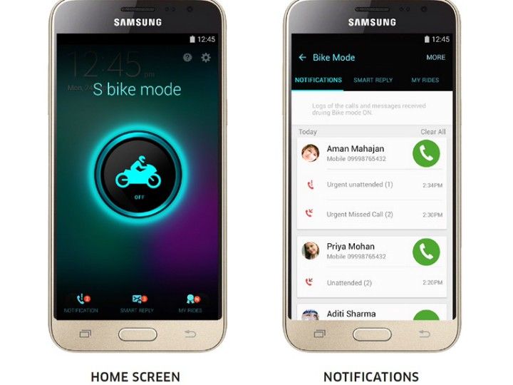 Activated S Bike Mode in Samsung Galaxy J3 (6)