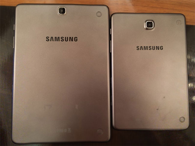 8-inch and 9.7-inch Samsung Galaxy Tab A