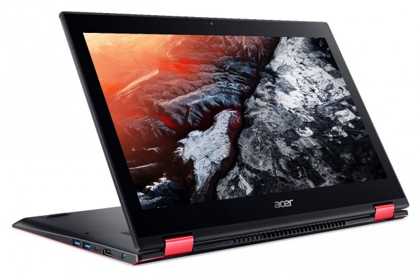 Acer Nitro 5 Spin laptop convertible display