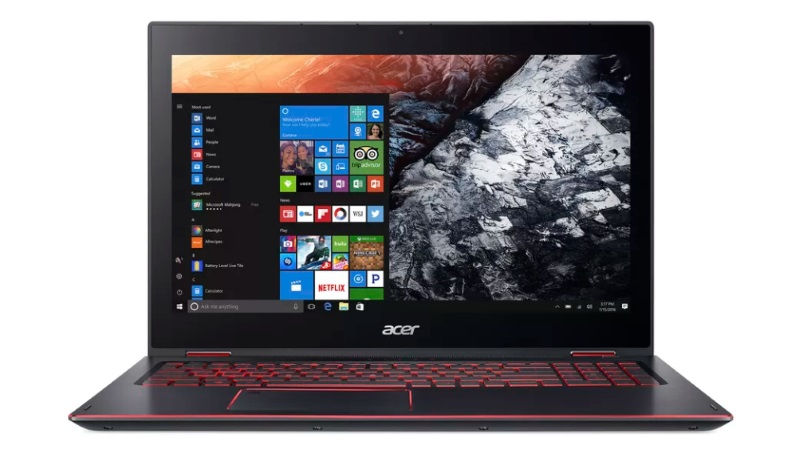 Acer Nitro 5 Spin laptop design specs