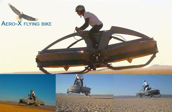Aero-X flying bike