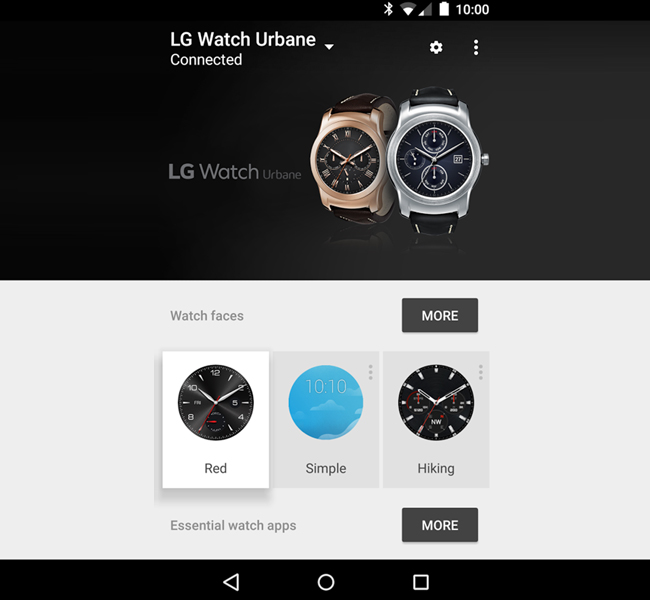 Android Wear Update