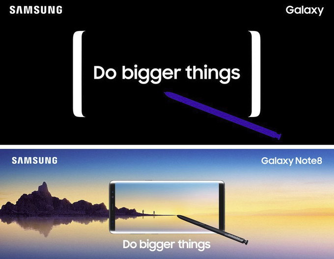 Another unreleased Samsung Galaxy Note 8 teaser image