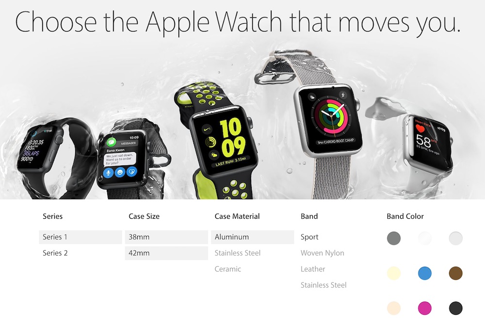 Apple Watch 2 Variants