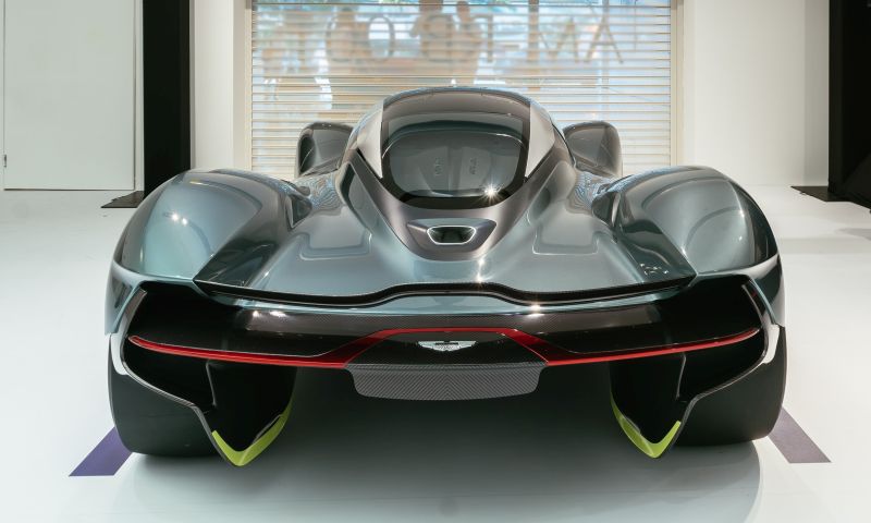 Aston-Martin & Red Bull AM-RB 001 HyperCar Rear Profile