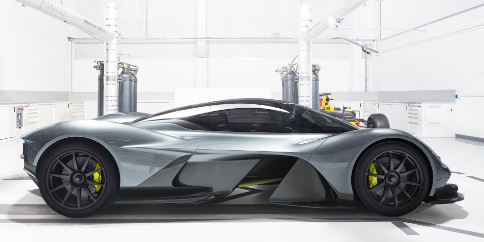 Aston-Martin & Red Bull AM-RB 001 HyperCar Side Profile